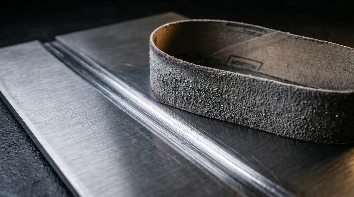 The groove it made. The belt that made it.