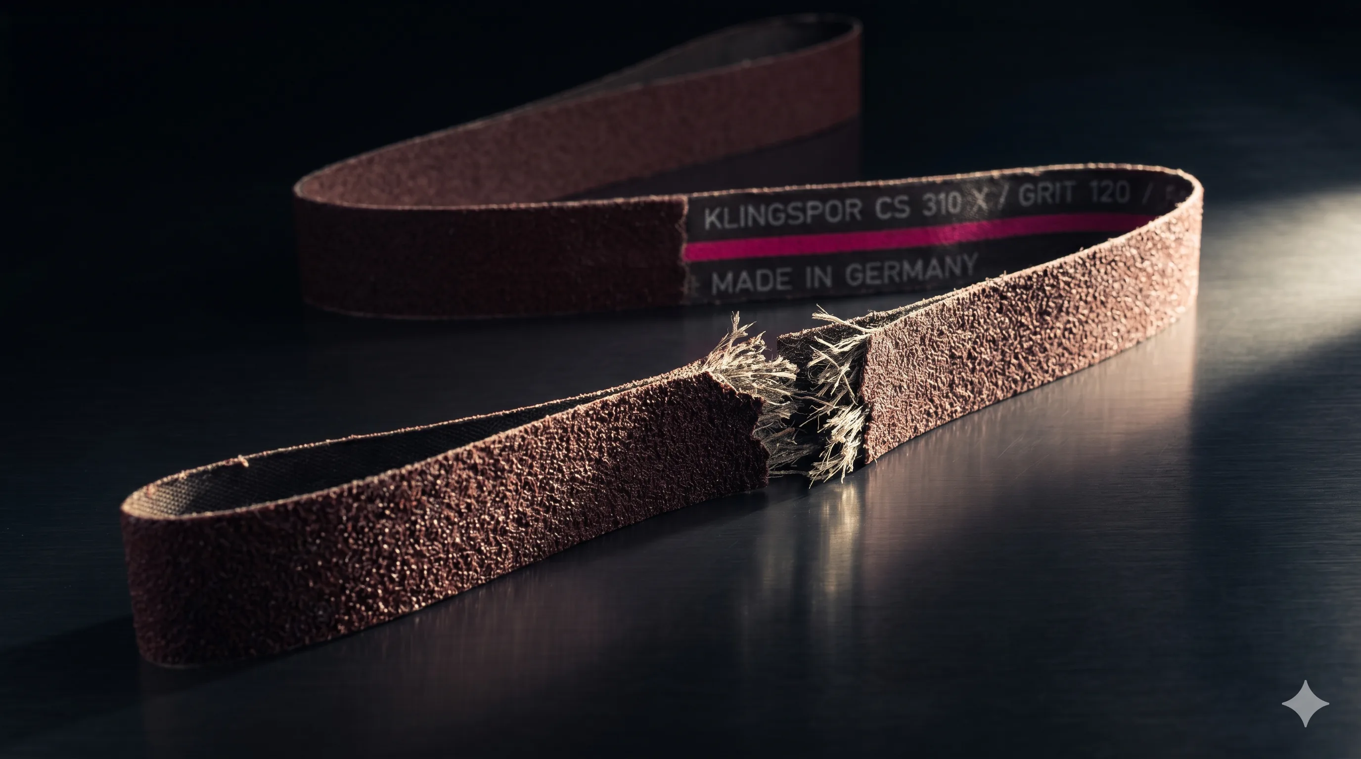 Even Klingspor breaks. Eventually.