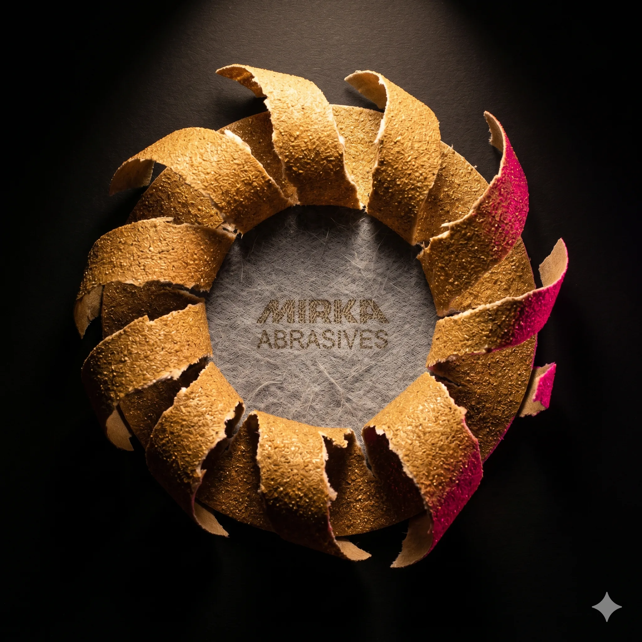 Mirka, undone. Petal by petal.